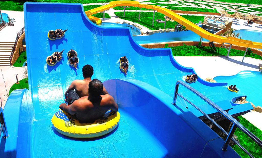 attraction in the water park