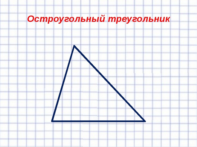 какой треугольник называется остроугольным