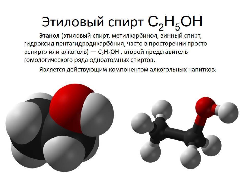 плотность этилового спирта 