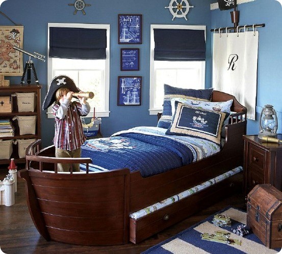 Комната в морском стиле для мальчика: оригинальные идеи и варианты, фото