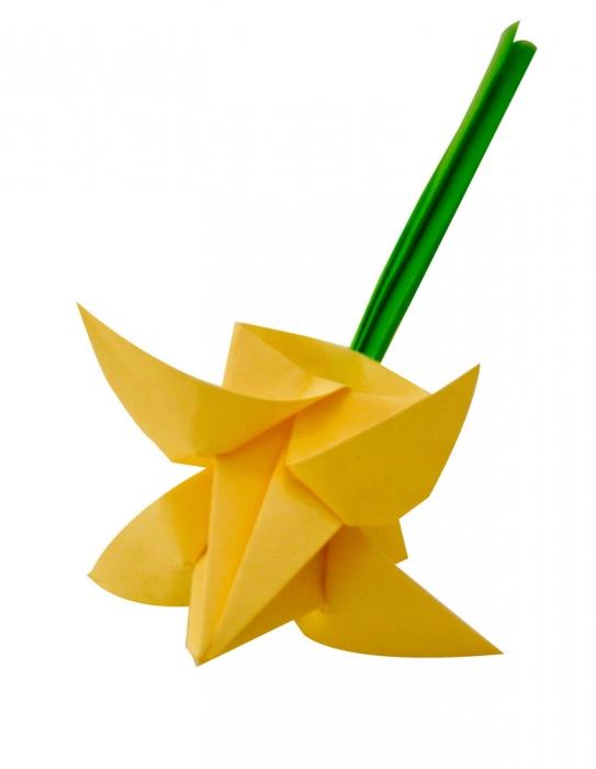 цветы оригами из бумаги