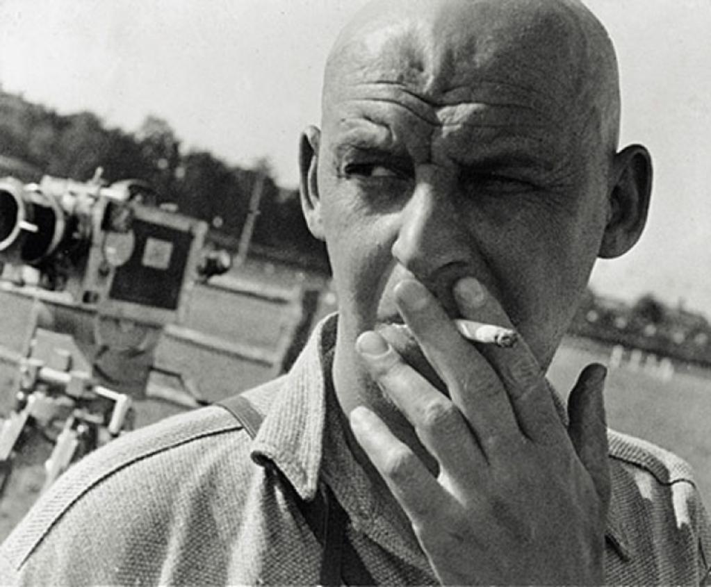 Rodchenko with a cigarette