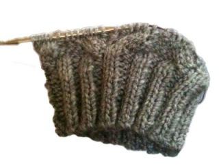 Knitting hat caps