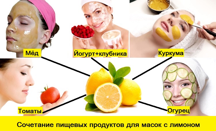 Продукты для отбеливания лица