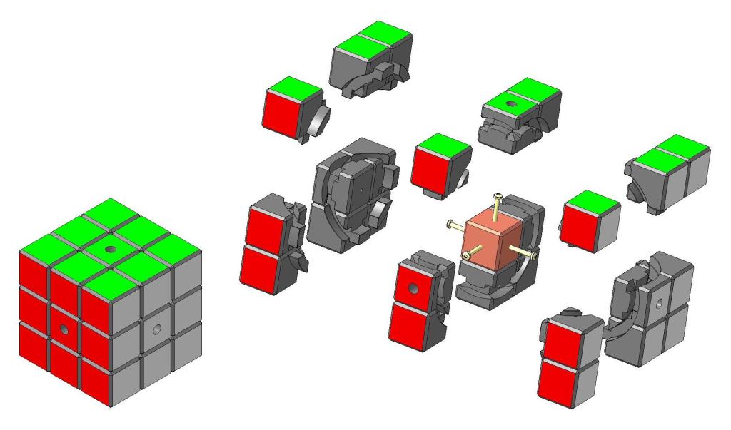 Схема разбора кубика