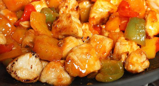 multicooked chicken with pineapple