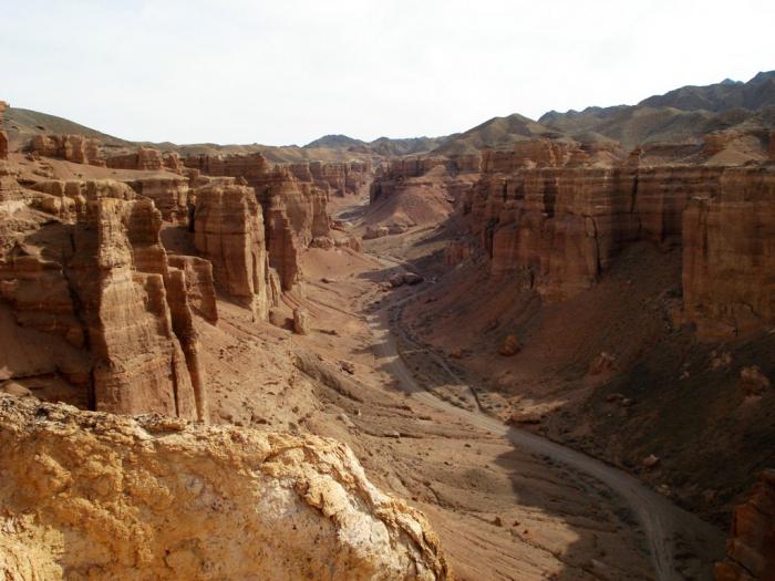 чарынский каньон в казахстане