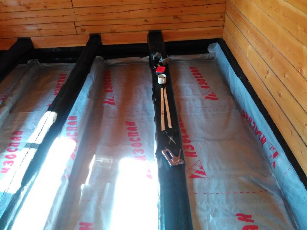 Vapor barrier installation