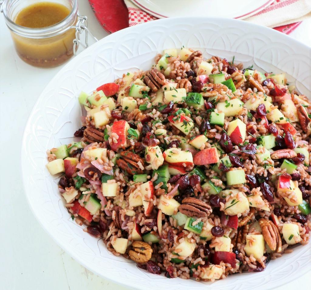 Pink Rice Salad