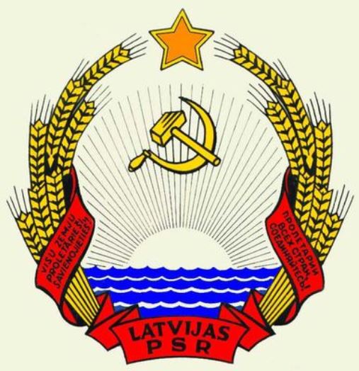 Coat of arms of the Latvian SSR