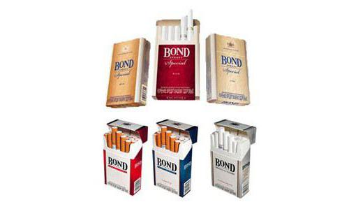 bond виды сигарет