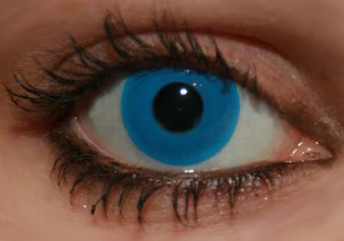 blue lenses