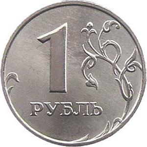 стоимость монеты 1 рубль 1997 года