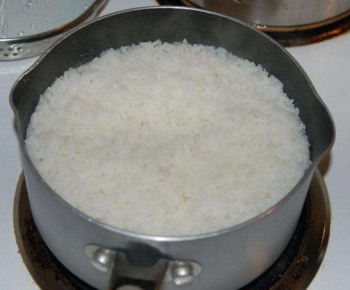 как варить рис в кастрюле