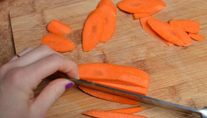 как нарезать морковь соломкой для плова