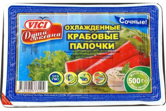 крабовые палочки vici