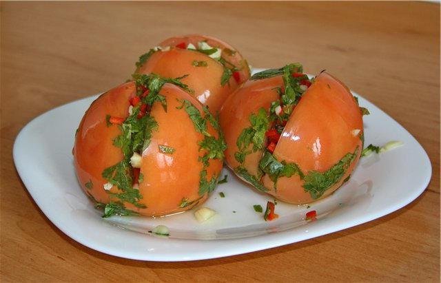 приготовить армянчики из красных помидоров фото