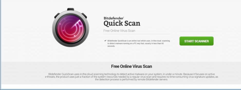 Bitdefender QuickScan Logo