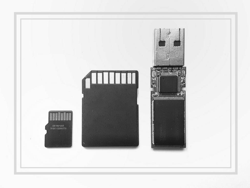 Different types of flash drives