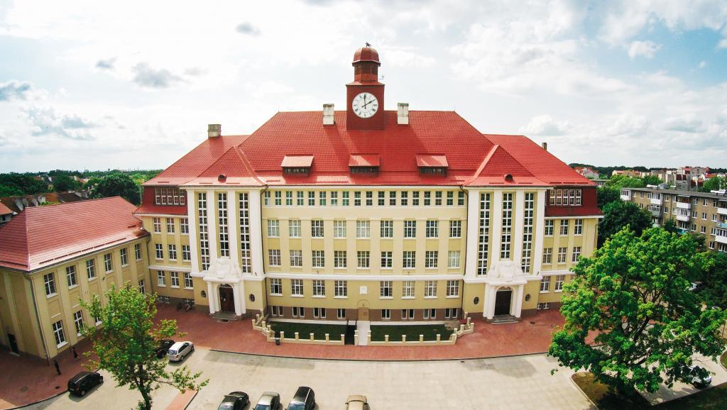 The main building of the Baltic University