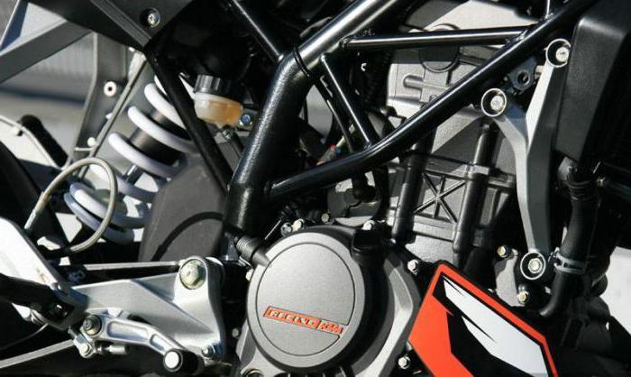KTM Duke 125 технические характеристики