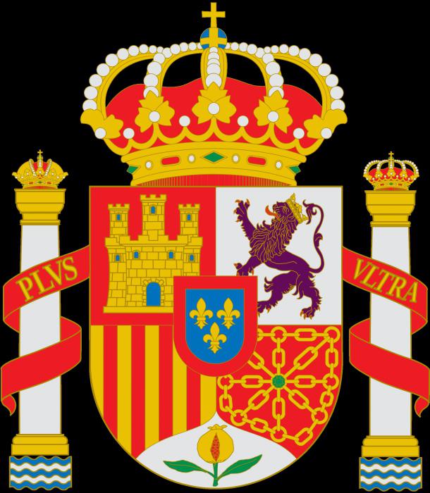 Испанский флаг и герб