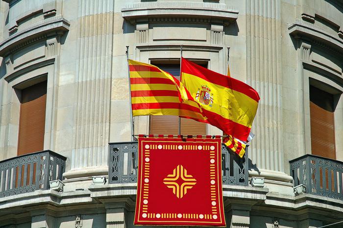 Испанский флаг фото