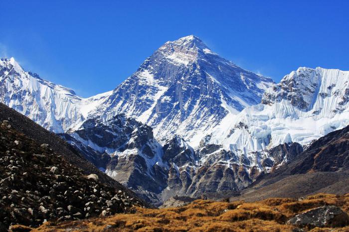 Самая высокая гора мира Эверест