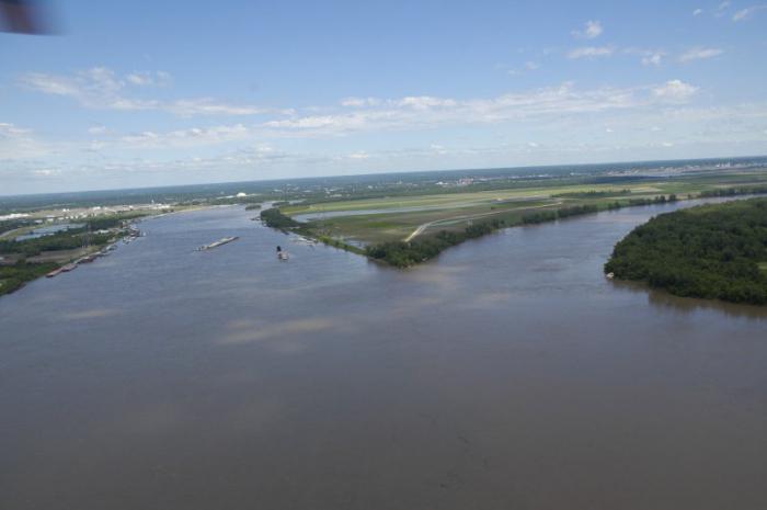 река Миссури является притоком
