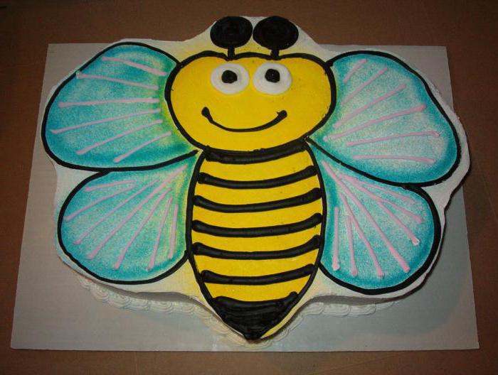 торт пчелка 
