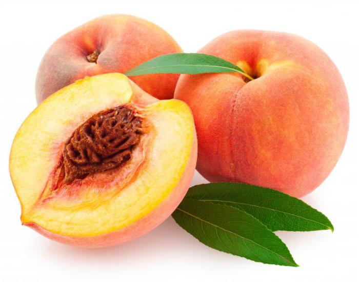 какие витамины в персике и нектарине 