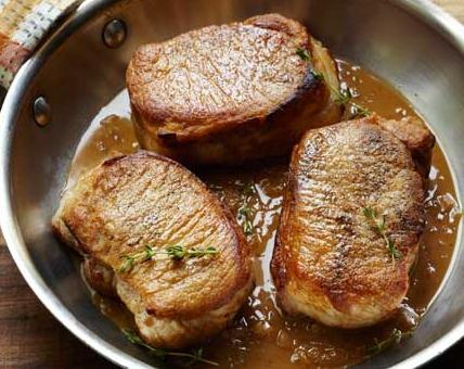 рецепт свиных отбивных на сковороде