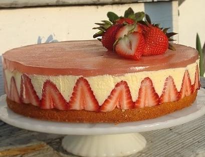 gelatin cream cake