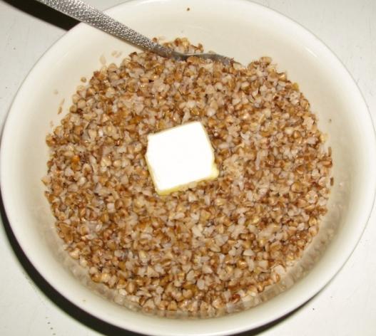 how to cook buckwheat porridge in the water