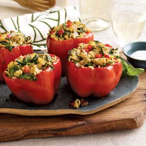 stuffed peppers in the multicooker polaris