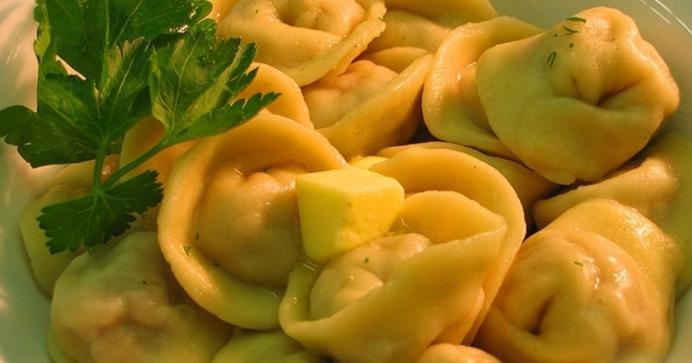 dumplings with cabbage and meat