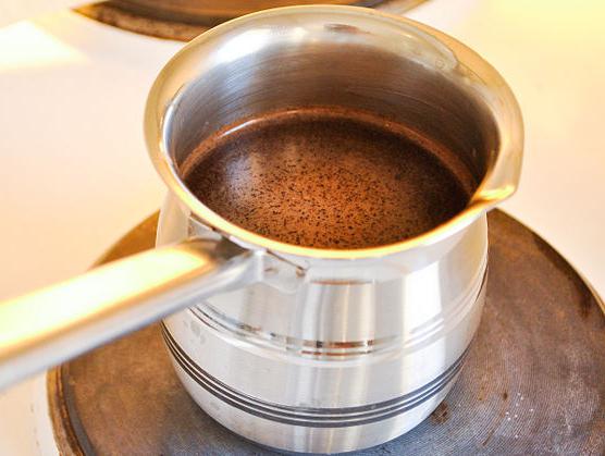как варить кофе в кастрюле 