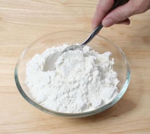 how to measure 100 grams of flour