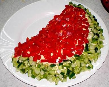 салат арбуз фото 