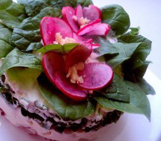 салат фиалка пошаговый рецепт 