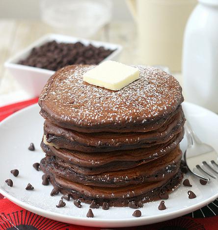 chocolate pancakes