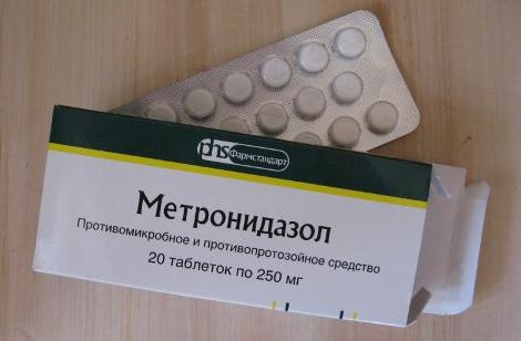 метронидазол от чего таблетки 