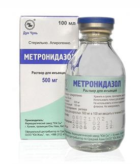 лечение метронидазолом 
