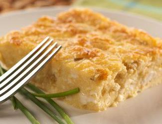 cottage cheese casserole without flour recipe