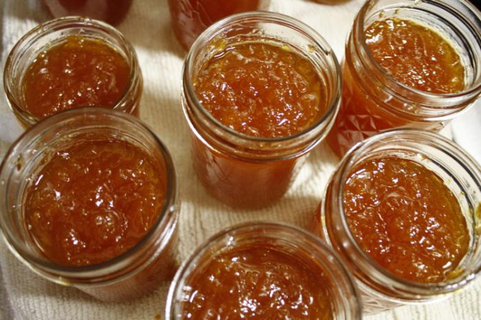 multicooked pumpkin jam with lemon and orange