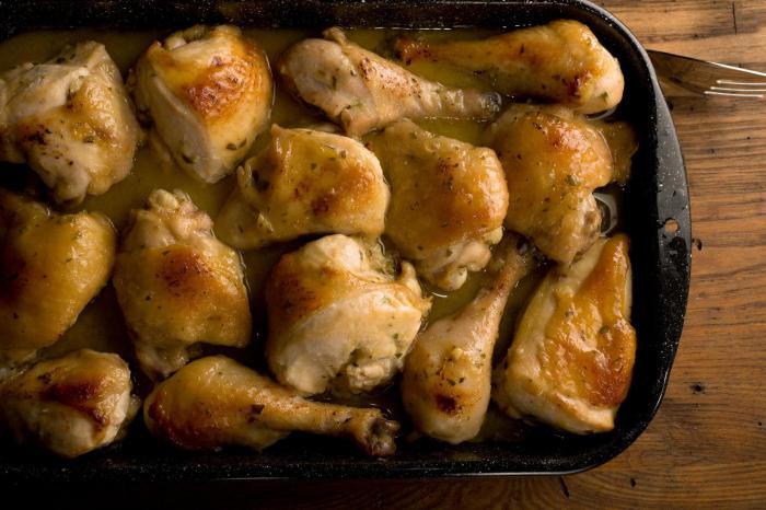 recipe chicken in the oven with honey and mustard