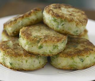 mashed potato cakes