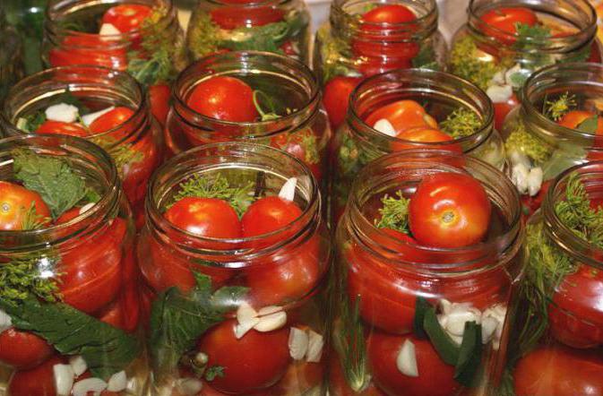 Tomatoes in a mysterious marinade recipe