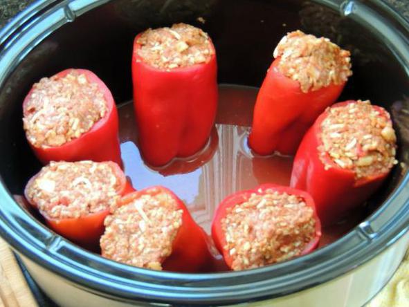 how to cook stuffed peppers in a redmond slow cooker