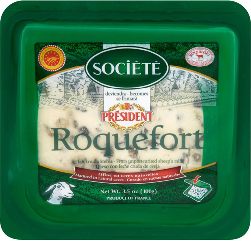 Упаковка сыра Рокфор
